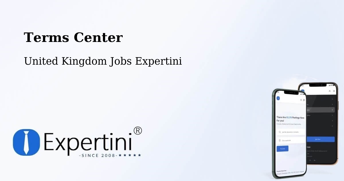 Terms Center - United Kingdom Jobs Expertini